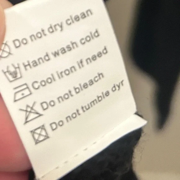 NEW Cable Knit Long Sleeve Button V Neck Pullover Henley Sweater Top Black - Picture 9 of 9